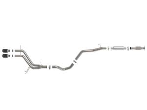aFe - aFe Takeda 2-1/2in to 3in SS-304 Cat-Back Exhaust w/ C/F Tips 13-17 Hyundai Veloster L4-1.6L 49-37018-C - Image 6