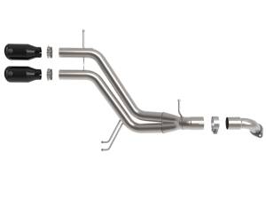 aFe - aFe Takeda 13-17 Hyundai Veloster L4-1.6L 2-1/2in 304 SS Axle-Back Exhaust w/ Black Tips 49-37019-B - Image 6