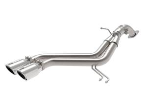 aFe - aFe Takeda 13-17 Hyundai Veloster L4-1.6L 2-1/2in 304 SS Axle-Back Exhaust w/ Polished Tips 49-37019-P - Image 1