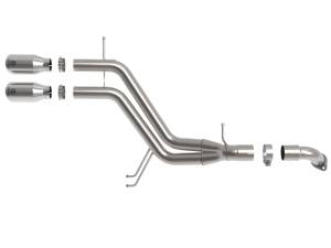 aFe - aFe Takeda 13-17 Hyundai Veloster L4-1.6L 2-1/2in 304 SS Axle-Back Exhaust w/ Polished Tips 49-37019-P - Image 6