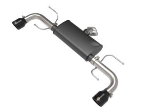 aFe - aFe Takeda 17-21 Mazda CX-5 2.5L (t) 2.5in. SS Axle-Back Exhaust System w/Black Tips 49-37021-B - Image 1