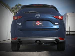 aFe - aFe Takeda 17-21 Mazda CX-5 2.5L (t) 2.5in. SS Axle-Back Exhaust System w/Black Tips 49-37021-B - Image 3
