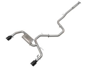 aFe - aFe Takeda Hyundai Elantra N 22-23 L4-2.0L (t) 3in 304 SS Cat-Back Exhaust w/ Black Tips 49-37028-B - Image 1