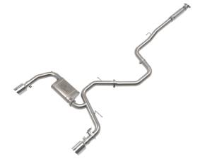 aFe - aFe Takeda 22-23 Hyundai Elantra N L4-2.0L (t) 3in 304 SS Cat-Back Exhaust w/ Polished Tips 49-37028-P - Image 1