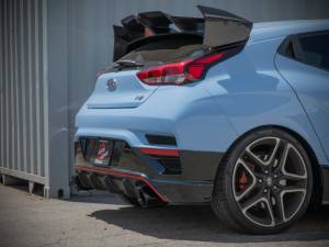 aFe - aFe 21-22 Hyundai Veloster N L4-2.0L Takeda 3in 304 SS Axle-Back Exhaust System w/ Black Tip 49-37029-B - Image 3