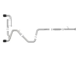 aFe - aFe Hyundai Veloster N 21-22 L4-2.0L (t) Takeda Cat-Back Exhaust System- Black Tips 49-37030-B - Image 5