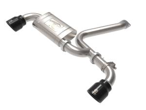 aFe - aFe 22-23 Hyundai Kona N L4 2.0L (t) Takeda 3in SS Axle-Back Exhaust System w/ Black Tips 49-37032-B - Image 1