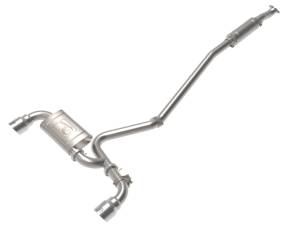 aFe - aFe 22-23 Hyundai Kona N L4-2.0L (t) Takeda 3in 304 SS Cat-Back Exhaust System w/ Polished Tips 49-37033-P - Image 1
