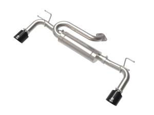 aFe - aFe 2023+ Mazda CX-50 Takeda 2.5in 304 SS Axle-Back Exhaust System w/ Black Tips 49-37036-B - Image 1