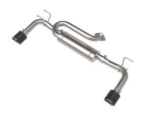 aFe - aFe 2023+ Mazda CX-50 Takeda 2.5in 304 SS Axle-Back Exhaust System w/ Carbon Fiber Tips 49-37036-C - Image 1