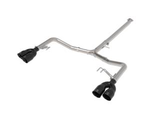 aFe - aFe Takeda 21-24 Kia K5 GT L4-2.5L (t) SS Axle-Back Exhaust System w/ Black Tips 49-37043-B - Image 1