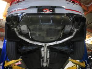 aFe - aFe Takeda 21-24 Kia K5 GT L4-2.5L (t) SS Axle-Back Exhaust System w/ Black Tips 49-37043-B - Image 4