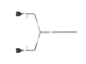 aFe - aFe Takeda 21-24 Kia K5 GT L4-2.5L (t) SS Axle-Back Exhaust System w/ Carbon Fiber Tips 49-37043-C - Image 5