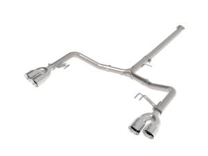 aFe - aFe Takeda 21-24 Kia K5 GT L4-2.5L (t) SS Axle-Back Exhaust System w/ Polished Tips 49-37043-P - Image 1