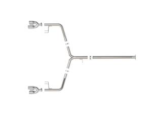 aFe - aFe Takeda 21-24 Kia K5 GT L4-2.5L (t) SS Axle-Back Exhaust System w/ Polished Tips 49-37043-P - Image 5