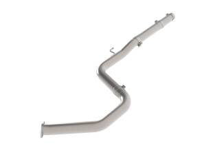aFe - aFe Takeda 20-24 Kia Forte GT 1.6L (t) 3in 304 Stainless Steel Mid-Pipe 49-37044 - Image 1