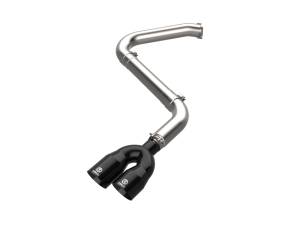 aFe - aFe Takeda Axle-Back Exhaust System Hyundai Elantra N Line 21-25 L4-1.6L- Black Tip 49-37045-B - Image 1