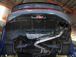 aFe - aFe Takeda Axle-Back Exhaust System Hyundai Elantra N Line 21-25 L4-1.6L- Carbon Fiber Tip 49-37045-C - Image 4