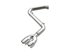 aFe - aFe Takeda Axle-Back Exhaust System Hyundai Elantra N Line 21-25 L4-1.6L- Polished Tip 49-37045-P - Image 1