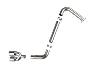 aFe - aFe Takeda Axle-Back Exhaust System Hyundai Elantra N Line 21-25 L4-1.6L- Polished Tip 49-37045-P - Image 5