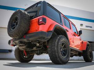 aFe - aFe 20-21 Jeep Wrangler (JL) Large Bore-HD 3 IN 304 Stainless Steel DPF-Back Hi-Tuck Exhaust System 49-38091 - Image 2