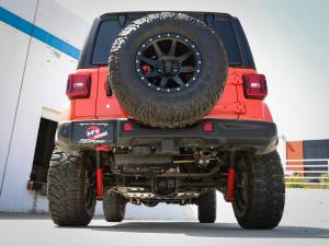 aFe - aFe 20-21 Jeep Wrangler (JL) Large Bore-HD 3 IN 304 Stainless Steel DPF-Back Hi-Tuck Exhaust System 49-38091 - Image 3