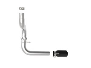 aFe - aFe 20-21 Jeep Wrangler Large Bore-HD 3in 304 Stainless Steel DPF-Back Exhaust System - Black Tip 49-38092-B - Image 6