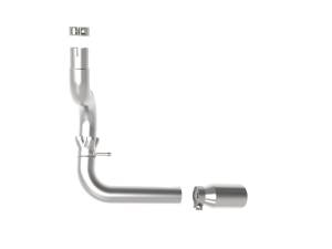 aFe - aFe 20-21 Jeep Wrangler Large Bore-HD 3in 304 Stainless Steel DPF-Back Exhaust System - Polished Tip 49-38092-P - Image 6