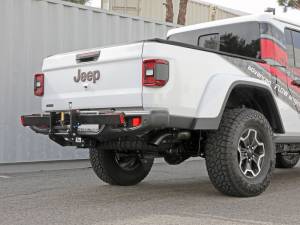 aFe - aFe 2021+ Jeep Gladiator V6-3.0L (td) Vulcan Series 3in 304SS HT DPF-Back Exhaust System - Black Tip 49-38094-B - Image 3