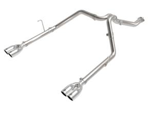 aFe - aFe Vulcan Series 3in 304SS Cat-Back 21 Jeep Gladiator V6-3.0L (td) - Dual Polished Tip 49-38095-P - Image 1