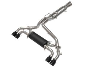 aFe - aFe Vulcan Series 2.5in 304SS Cat-Back Exhaust 2021+ Jeep Wrangler 392 6.4L w/ Black Tips 49-38098-B - Image 1