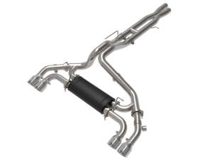 aFe - aFe Vulcan Series 2.5in 304SS Cat-Back Exhaust 2021+ Jeep Wrangler 392 6.4L w/ Polished Tips 49-38098-P - Image 1