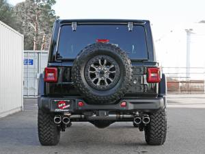 aFe - aFe Vulcan Series 2.5in 304SS Cat-Back Exhaust 2021+ Jeep Wrangler 392 6.4L w/ Polished Tips 49-38098-P - Image 3