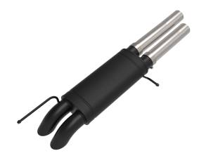 aFe - aFe 2021+ Jeep Wrangler JL (392 V8-6.4L) Rock Basher 3in. 304 Stainless Steel Cat-Back Exhaust 49-38099 - Image 1