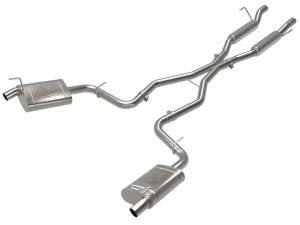 aFe - aFe Vulcan Series 2.24in SS Cat-Back Exhaust 21-23 Jeep Grand Cherokee L V8 5.7L 49-38100 - Image 1