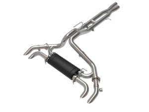 aFe - aFe 21-22 Jeep Wrangler JL Vulcan Series Stainless Steel Cat-Back Exhaust System 49-38101 - Image 1