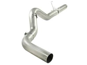 aFe MACHForce XP 5in DPF-Back 409SS Exhaust Dodge Diesel Trucks 07.5-12 L6-6.7L (td) No Tip 49-42016