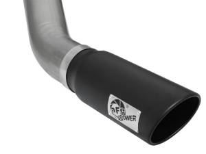 aFe - aFe MACHForce XP Exhaust Large Bore 5in DPF-Back SS 13-15 Dodge Trucks L6-6.7L (td) *Black Tip 49-42051-1B - Image 7