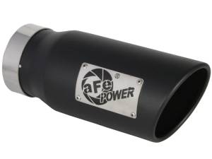 aFe - aFe Large Bore-HD 3 IN 409 Stainless Steel DPF-Back Exhaust System w/Black Tip RAM 1500 20-21 V6-3.0 49-42080-B - Image 2