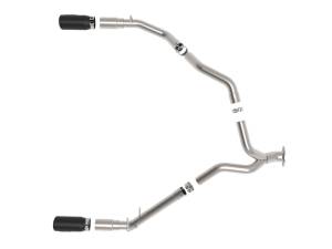 aFe - aFe Large Bore-HD 3 IN 409 Stainless Steel DPF-Back Exhaust System w/Black Tip RAM 1500 20-21 V6-3.0 49-42080-B - Image 6