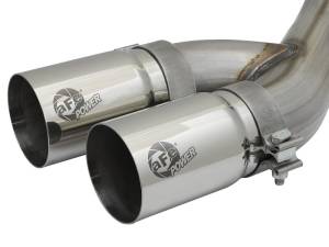aFe - aFe POWER Rebel Series 3.5in SS Cat Back Exhaust w/Pol Tips 19-21 RAM V8-6.4L Hemi 49-42082-P - Image 2