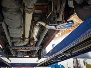 aFe - aFe POWER Rebel Series 3.5in SS Cat Back Exhaust w/Pol Tips 19-21 RAM V8-6.4L Hemi 49-42082-P - Image 3