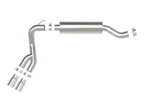 aFe - aFe POWER Rebel Series 3.5in SS Cat Back Exhaust w/Pol Tips 19-21 RAM V8-6.4L Hemi 49-42082-P - Image 4