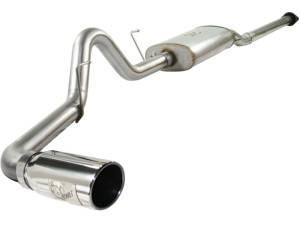 aFe - aFe MACHForce XP Exhausts Cat-Back SS-409 Exhaust 09-10 Ford F-150 V8 4.6/5.4L 49-43015 - Image 1