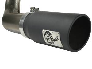 aFe - aFe MACHForce XP Exhaust Cat-Back SS-409 4in Black Tip 11-12 Ford F-150 EcoBoost V6-3.5L (tt) 49-43041-B - Image 3