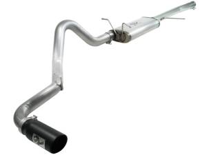 aFe - aFe MACHForce XP Exhaust Cat-Back 3in SS-409 w/ Black Tip 97-03 Ford F-150 V8 4.6/5.4L 49-43043-B - Image 1