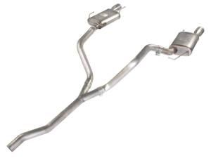 aFe - aFe MACHForce XP 05-09 Ford Mustang V6 4.0L 2-1/2in. 409 SS Cat-Back Exhaust 49-43047 - Image 4