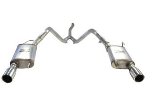 aFe - aFe MACHForce XP 05-09 Ford Mustang V6 4.0L 2-1/2in. 409 SS Cat-Back Exhaust 49-43047 - Image 5
