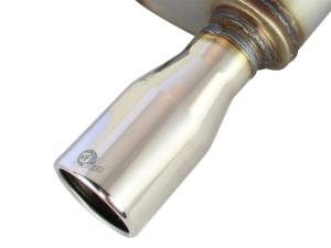 aFe - aFe Axle-Back Exhaust 2.5in 409SS w/Polished Tip 05-09 Ford Mustang V6 4.0L 49-43048 - Image 7