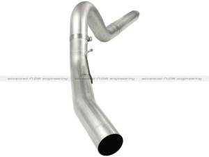 aFe - aFe MACHForce XP 5in DPF-Back Stainless Steel Exh Sys, No tip, Ford Diesel Trucks 08-10 V8-6.4L 49-43054 - Image 1